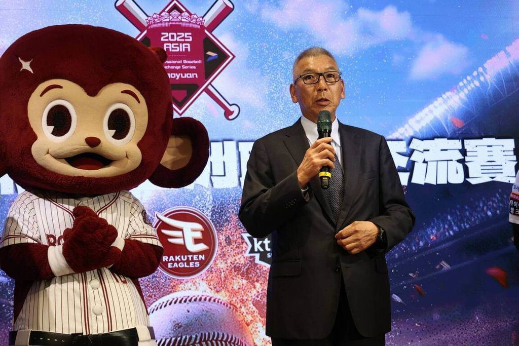 桃猿戰亞洲職棒交流賽 古久保健二盼促進3國交流 桃猿戰亞洲職棒交流賽 古久保健二盼促進3國交流