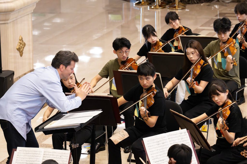 柏林愛樂團員坐身邊共演 台灣學子收穫豐碩 柏林愛樂團員坐身邊共演 台灣學子收穫豐碩