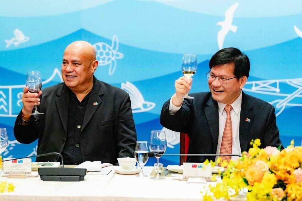 林佳龍午宴吐瓦魯總理 盼持續深化夥伴關係 林佳龍午宴吐瓦魯總理 盼持續深化夥伴關係