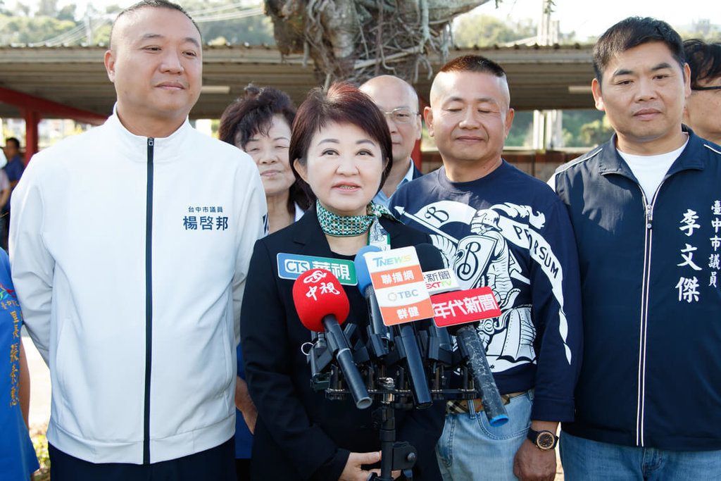 鄭麗文、黃國昌會面 盧秀燕:為國家帶新契機 鄭麗文、黃國昌會面 盧秀燕:為國家帶新契機