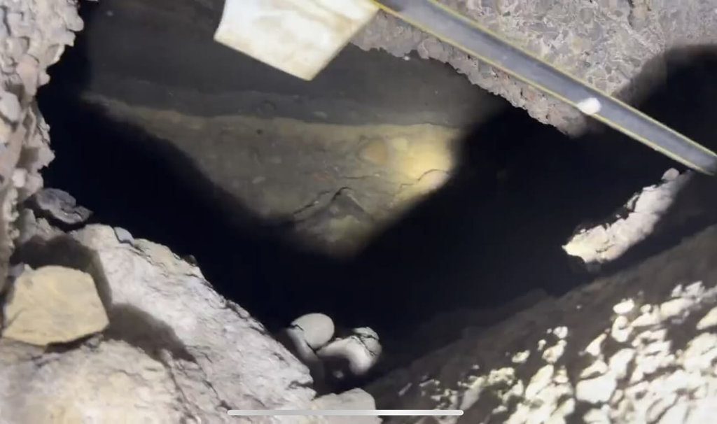 高市博愛一路透地雷達檢出孔洞恐下陷 19日進場搶修 高市博愛一路透地雷達檢出孔洞恐下陷 19日進場搶修