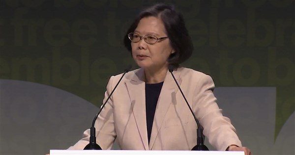 蔡英文柏林演說:台灣願與世界分享民主韌性經驗 蔡英文柏林演說:台灣願與世界分享民主韌性經驗