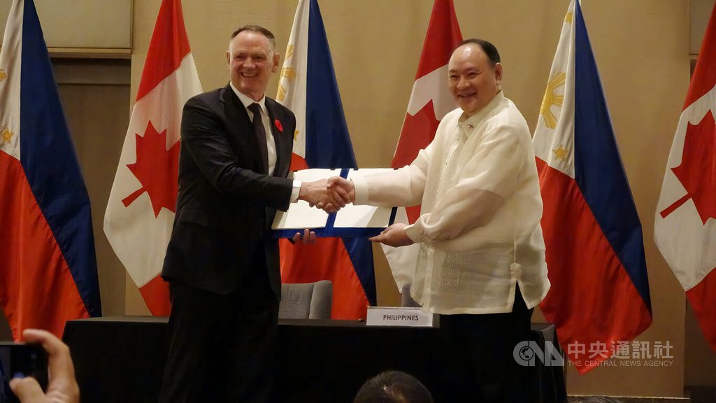 菲律賓加強南海抗中　與加拿大簽署軍隊互訪協定