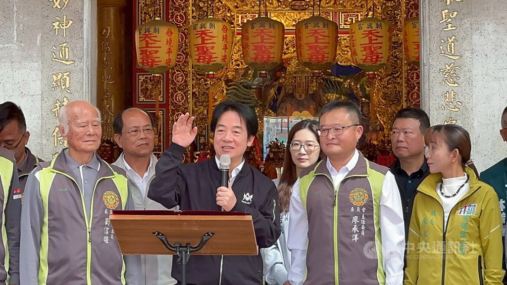 賴總統雲林參香報告國政 籲共同對抗境外威脅 賴總統雲林參香報告國政 籲共同對抗境外威脅