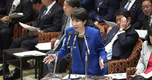 高市早苗:台灣有事若伴隨武力 可能構成存亡危機事態 高市早苗:台灣有事若伴隨武力 可能構成存亡危機事態