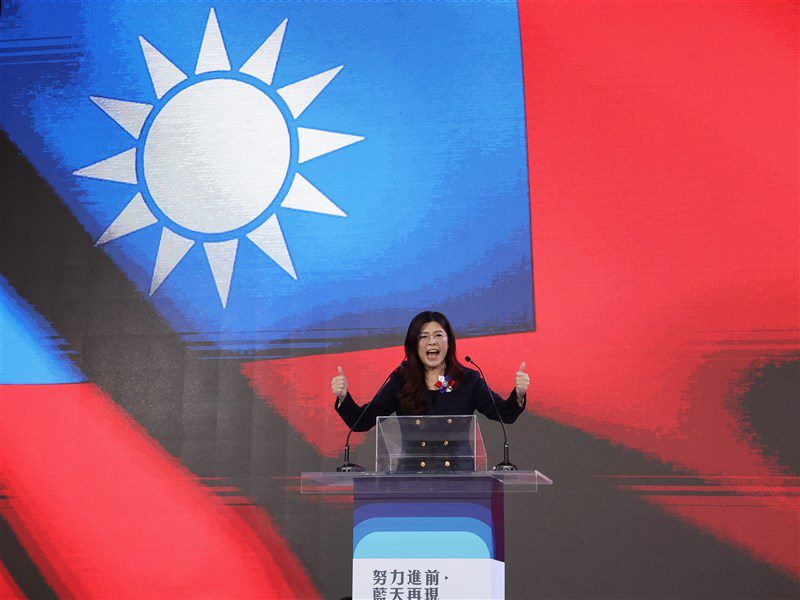 鄭麗文接黨主席盼全黨成獅群 把最壞時代變最好時代 鄭麗文接黨主席盼全黨成獅群 把最壞時代變最好時代