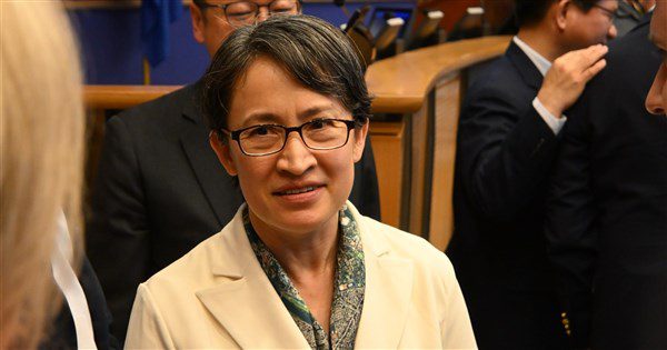 副總統蕭美琴訪歐IPAC演講:台海和平攸關全球穩定 副總統蕭美琴訪歐IPAC演講:台海和平攸關全球穩定