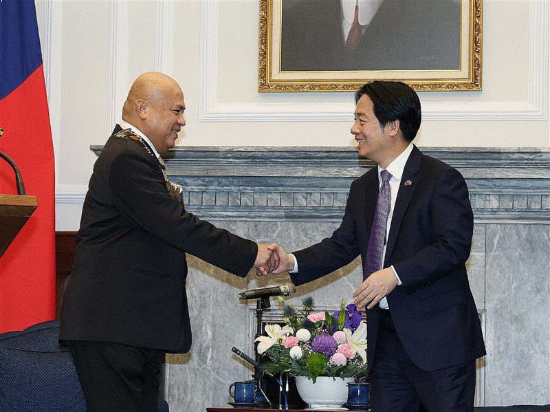 總統:台吐簽署團結共榮條約 象徵手足相互扶持 總統:台吐簽署團結共榮條約 象徵手足相互扶持