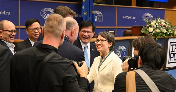 傳台灣捐巨資換副總統歐洲議會演講 IPAC:假消息 傳台灣捐巨資換副總統歐洲議會演講 IPAC:假消息