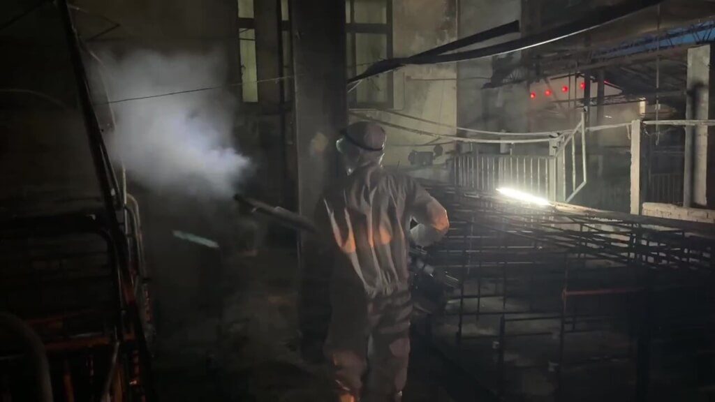 非洲豬瘟台中案場3度採檢 結果送驗12小時後出爐 非洲豬瘟台中案場3度採檢 結果送驗12小時後出爐