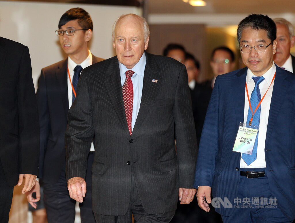 美前副總統錢尼辭世 支持台灣關係法、8年前曾訪台 美前副總統錢尼辭世 支持台灣關係法、8年前曾訪台