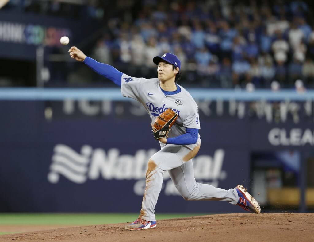 大谷翔平挨轟3分砲　世界大賽第7戰道奇0比3暫落後