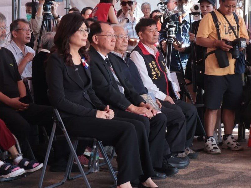 赴馬場町秋祭 鄭麗文:希望不再有政治受難者 赴馬場町秋祭 鄭麗文:希望不再有政治受難者