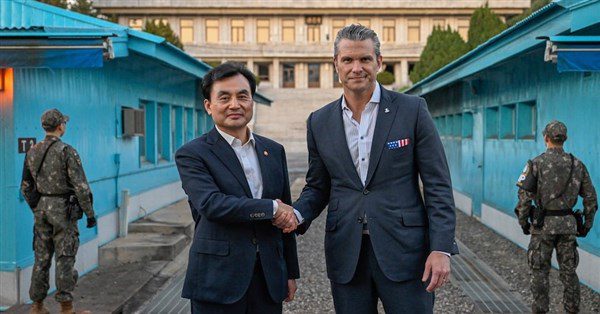 美防長8年來首訪南北韓交界板門店 強化韓美防衛合作 美防長8年來首訪南北韓交界板門店 強化韓美防衛合作