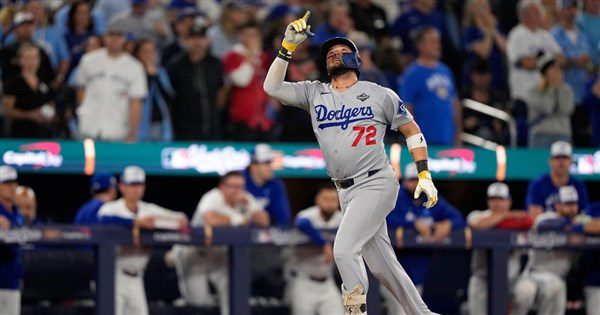 道奇9棒羅哈斯9局追平轟　關鍵時刻扳平藍鳥