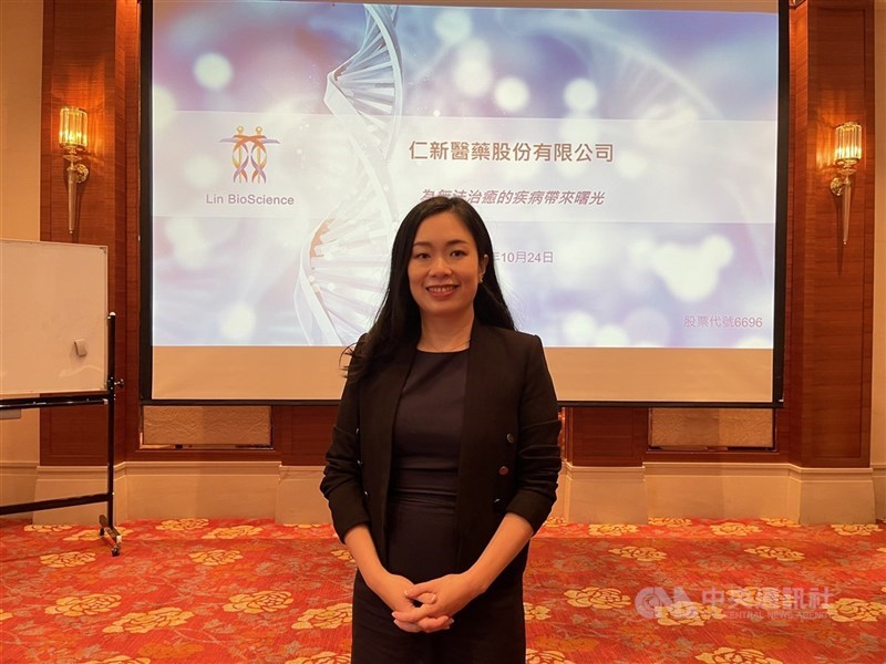 圖為仁新總經理王正琪。 （中央社檔案照片）