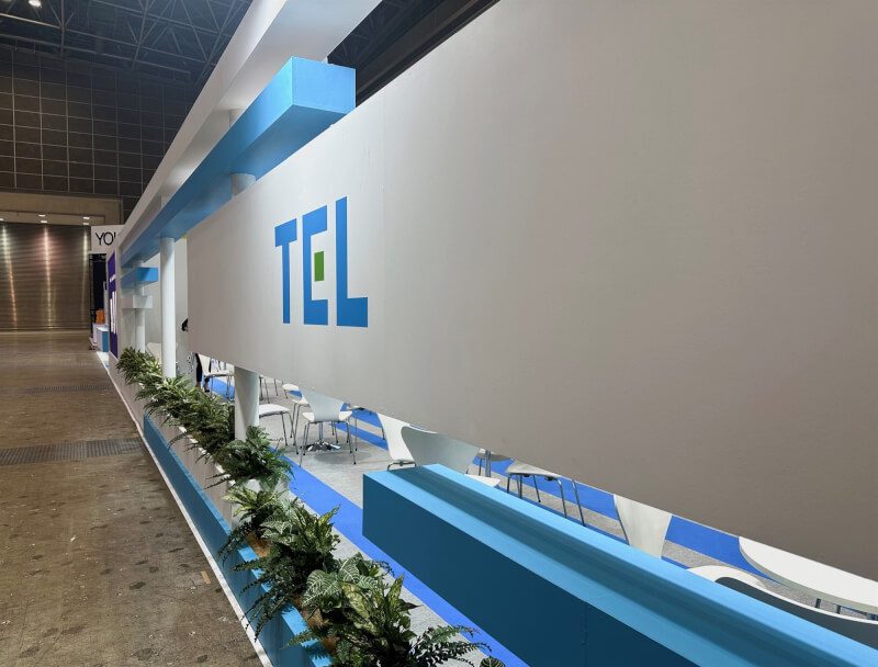 2024年日本國際半導體展，日商TEL櫃位。（圖取自facebook.com/TokyoElectron）