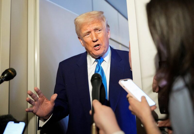 美國總統川普。（路透社）