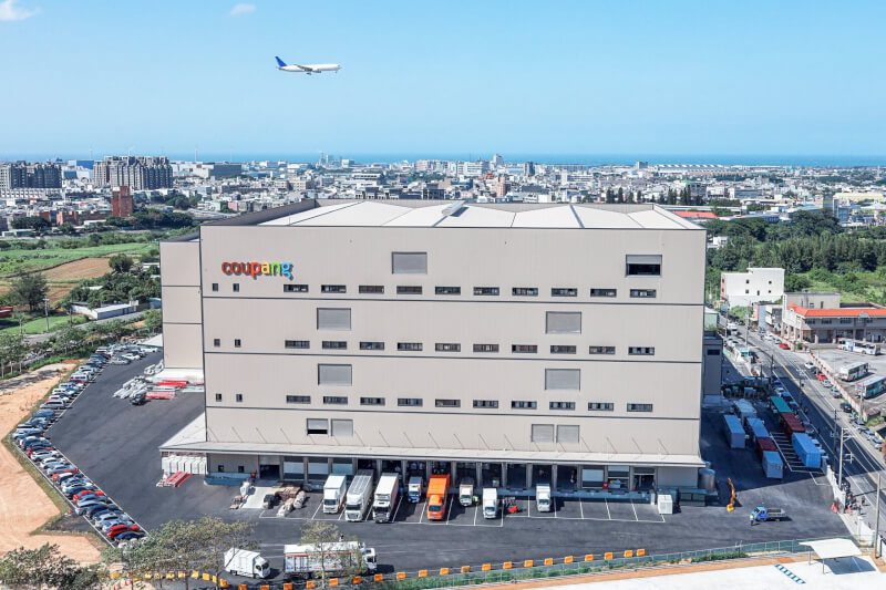 圖為酷澎台灣第二座物流中心。（酷澎提供）