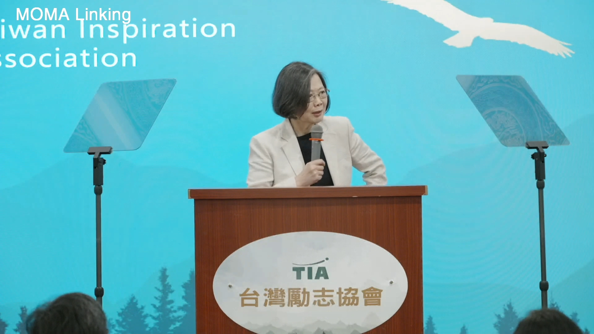 從「黃昏故鄉」到「出埃及記」 蔡英文定義台灣的韌性時刻