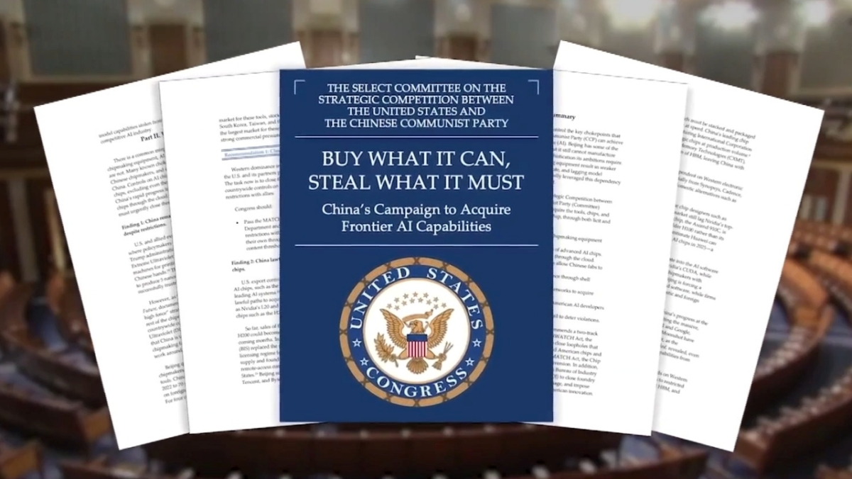 美國國會聽證聚焦AI優勢保衛戰 嚴防北京竊取關鍵安全技術