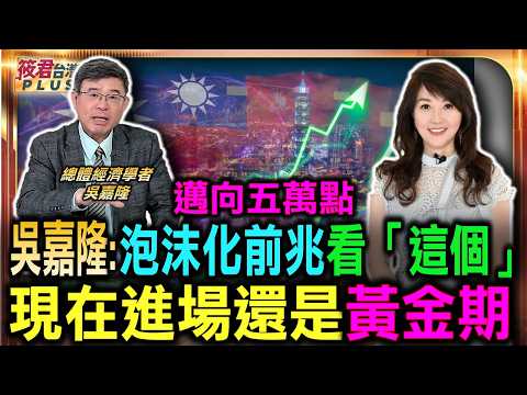 台股邁向五萬點行情 散戶這時候該衝了嗎?/吳嘉隆:泡沫化前兆看「這個」 現在進場還是黃金期/台股瘋狗浪捲土重來 台積電帶隊衝五萬點/台股創新高不需恐慌 泡沫破滅至少等三年｜20260528｜