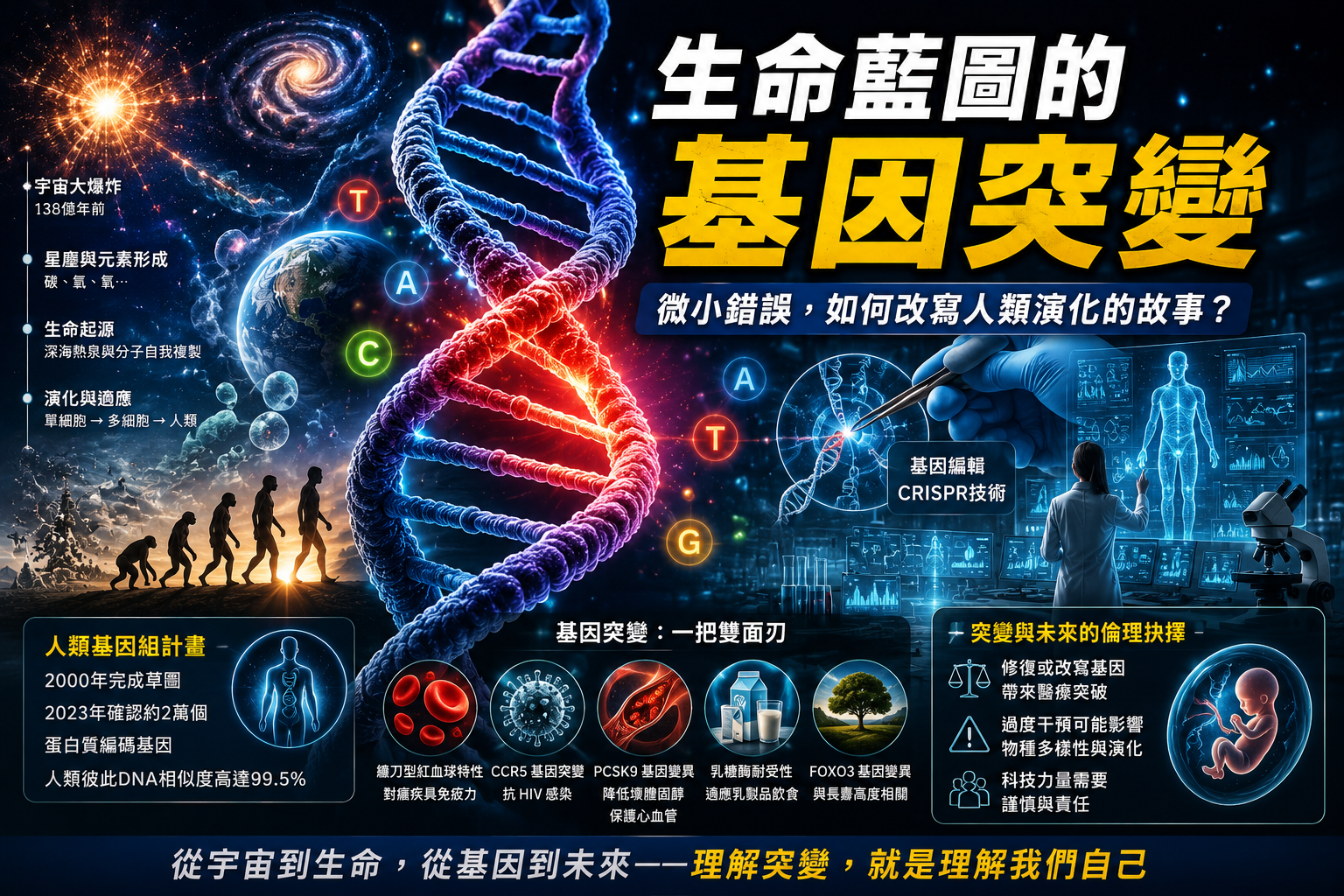 《蔡榮聰》生命藍圖的基因突變 《蔡榮聰》生命藍圖的基因突變