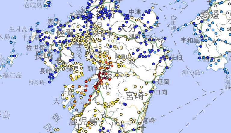 日本熊本強震規模7.1！氣象廳發布海嘯警報